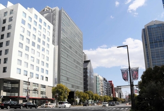 神戸市内の商業地で上昇率が最も高かった中央区磯上通８周辺