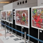 自閉症がある人たちの作品を紹介する展示会＝ｕｍｉｅ