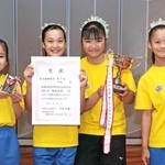 ＜中学総体＞体操団体女子、初出場のドラゴン体操教室が優勝　男子は井吹台が安定した演技でV