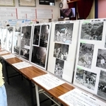 約７０年前の沖永良部島の風土を伝える写真展＝神戸沖洲会館