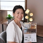 シェアオフィスを開設した増田早紀さん。自身の事務所も置いている＝北区鈴蘭台東町２