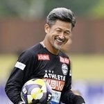 　三浦知良＝６月、三重県鈴鹿市