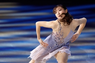 エキシビションで演技する坂本花織＝ミラノ