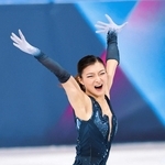 団体女子ＳＰ　演技する坂本花織＝ミラノ