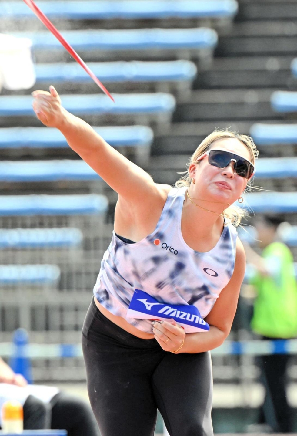 やり投げで武本、57m45で2位 棒高跳びの諸田が日本新 全日本実業団陸上