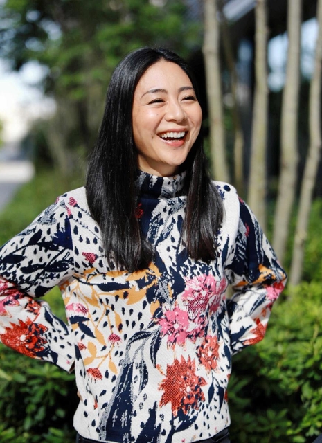 「子育ては子どもの気持ちをくみ取るためのチャレンジの連続だと思う」と話すＫａ－Ｎａさん＝大阪市内（撮影・鈴木雅之）