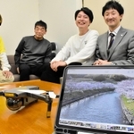 動画をアピールするメンバーら＝三木市上の丸町