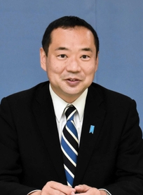 ４期目に向け、抱負を語る藤井比早之氏＝兵庫県庁