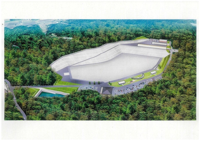 兵庫県立総合射撃場（仮称）のイメージ図（三木市提供）