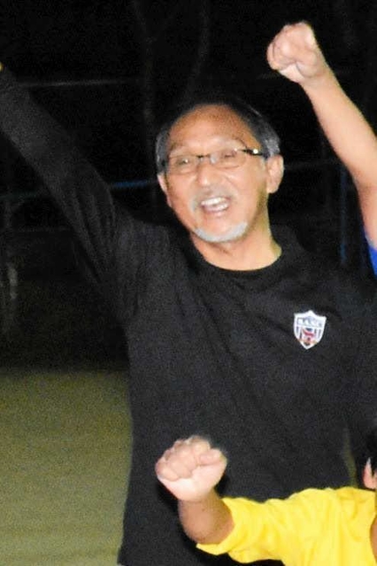 小学校時代に所属した「ヴィリッキーニ自由東ＳＣ」の矢田康三郎代表