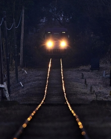 ｇｆｍｋ５６さんの「朝に向かう」（２０２２年２月１日、加西市、北条鉄道田原駅）