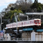 三木市民に親しまれている神戸電鉄粟生線＝三木市末広１