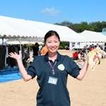 少女時代に荒れた生活を送った和田鈴菜さん。親子が絆を深めるイベントを主催し「子どもたちの自然な笑顔が見られるのが一番」とほほ笑む＝三木市福井