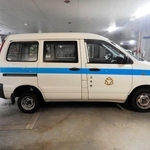 三木市が入札にかける公用車のタウンエース（三木市提供）