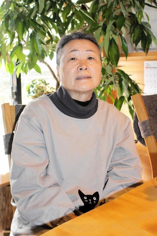 「私たちがした苦労を他の人にさせてはならない」と話す菅野みずえさん＝三木市吉川町上松