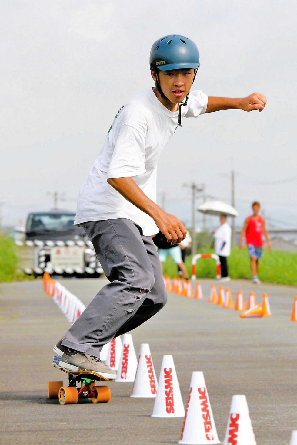 三木高1年の酒井さん、スケボーで世界へ イタリアで9月