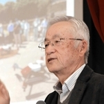 殿畑営農組合の山崎広治組合長＝三木市福井、市立教育センター