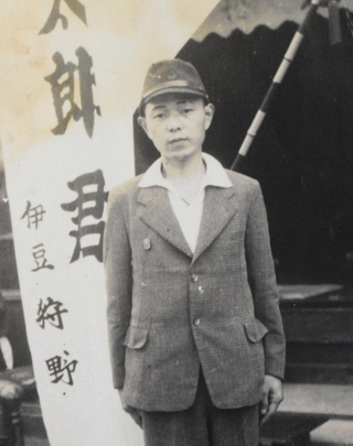 田村幸男さんの父好太郎さん。フィリピン・ミンダナオ島で行方不明のまま戦死通知が届いた（田村さん提供）