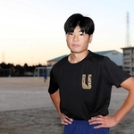 中学最後の大会を「恩返しできた」と振り返る坂田晴さん＝自由が丘中学校