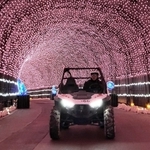 彩られた光の空間、バギーで疾走　ネスタリゾート神戸で新イベント、1月末まで期間限定開催