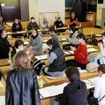 「三木のえべっさん」福娘の心得は？　戎神社で25人に説明会　授与品の意味や言葉遣い伝える