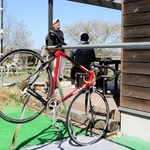 自転車で三木の春を楽しもう　吉川にサイクリスト休憩施設　計8カ所設置