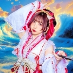 和風ガールズバンド「天女神樂」を率いる杏さん（三木市文化会館提供）