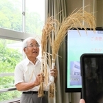 古里の誇り、酒米文化の歴史学ぶ　三木・吉川中で特別授業　村米部会副会長の矢野さんが講師に