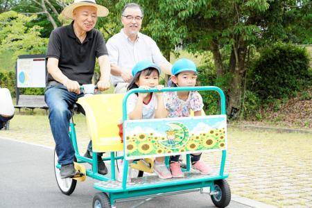 8月7日から】「おもしろ自転車」続々 佐用・三方里山公園 4台を新規