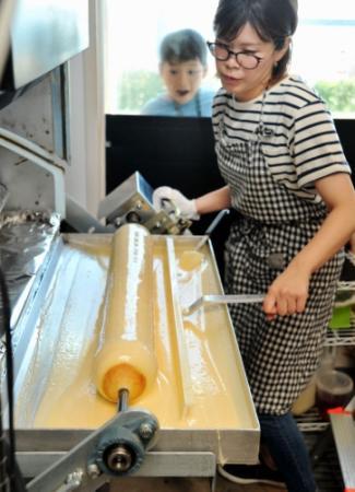 淡路食材ふんだんに使用した 淡路島ばぁむ おでかけトピック 兵庫おでかけプラス 神戸新聞next