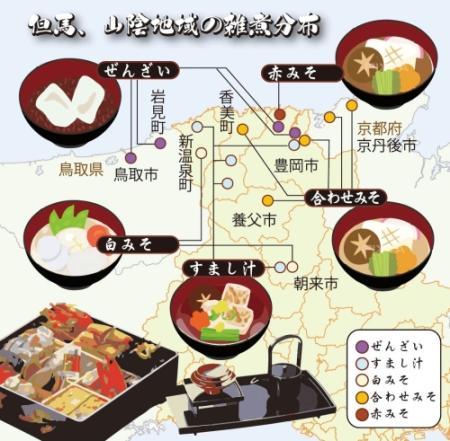 赤みそ 白みそに小豆ぜんざい 但馬のお雑煮文化とは おでかけトピック 兵庫おでかけプラス 神戸新聞next