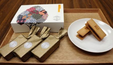 瓦せんべい店が作ったバターサンド 神戸 亀井堂総本店 おでかけトピック 兵庫おでかけプラス 神戸新聞next