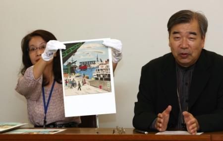神戸百景」の幻の原画発見 版画家川西英の水彩画 | おでかけ