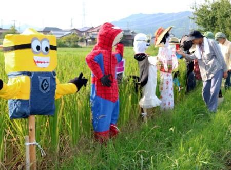 人気キャラなどのかかし登場 加古川の児童が手作り おでかけトピック 兵庫おでかけプラス 神戸新聞next