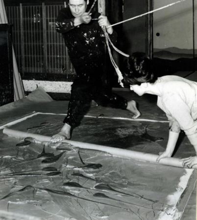 素足で絵描いた美術家・白髪一雄さんの展覧会 尼崎 | おでかけトピック