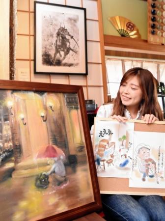 洲本のイラストレーターが個展 ジャンル多彩に おでかけトピック 兵庫おでかけプラス 神戸新聞next 洲本のイラストレーターが個展 ジャンル多彩に おでかけトピック 兵庫おでかけプラス 神戸新聞next