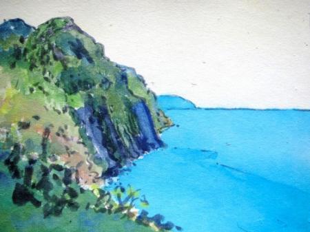 奥の細道の道程たどり絵画に 元美術教師が作品展 | おでかけトピック