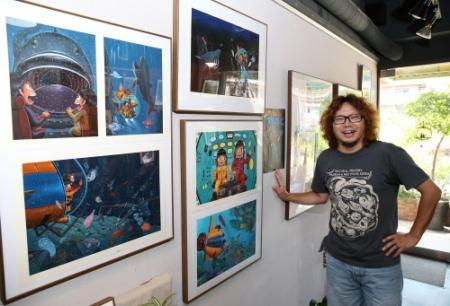 男子心くすぐる絵本原画並ぶ 神戸で山本孝さん個展 | おでかけトピック
