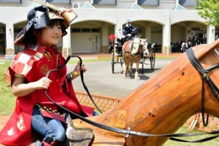 馬車試乗や餌やり体験 三木で馬とのふれあいウィーク おでかけトピック 兵庫おでかけプラス 神戸新聞next