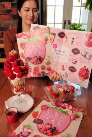 イチゴにまつわるスポット紹介 西脇市観光協会がパンフ作製 おでかけトピック 兵庫おでかけプラス 神戸新聞next