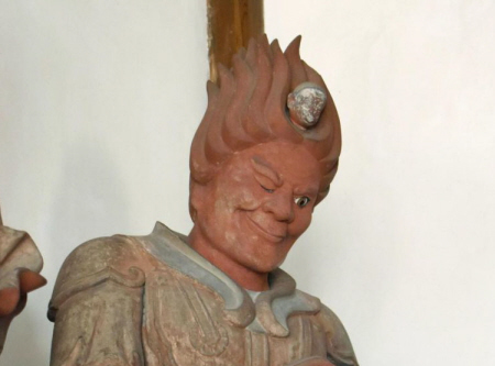 ウインクしている仏像？ 加古川・鶴林寺の「摩虎羅大将」 | おでかけトピック | 兵庫おでかけプラス | 神戸新聞NEXT