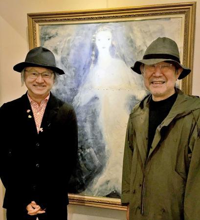 作詞家・松本隆さんと画家・寺門孝之さんがコラボ 22日から神戸で