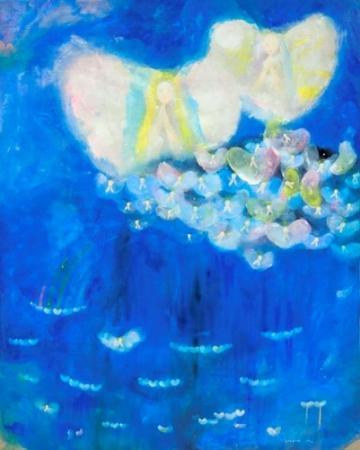 寺門孝之　絵画　天使の画家 画像] 神戸北野美術館『寺門孝之 北野の天使展2019～帰って来た北野