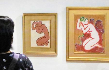 画業70年　超俗・画壇の仙人・色と形の科学者・熊谷守一・稀少作品、真作保証 輝くいのちの“小宇宙” 伊丹で熊谷守一回顧展 油彩画など180点「画壇