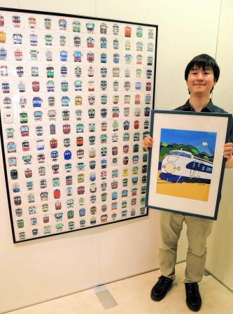 全国の鉄道やバス大集合 明石出身のイラストレーターが個展 おでかけトピック 兵庫おでかけプラス 神戸新聞next 全国の鉄道やバス大集合 明石出身のイラストレーターが個展 おでかけトピック 兵庫おでかけプラス 神戸新聞next