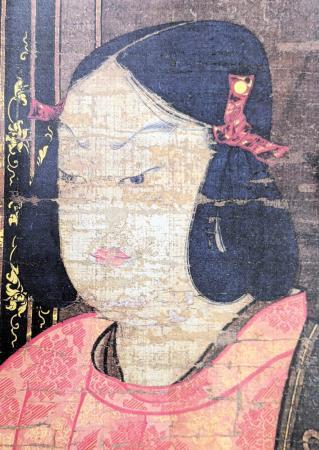 聖徳太子 文化遺産オンライン 希少な聖徳太子肖像画 ビンテージ油絵