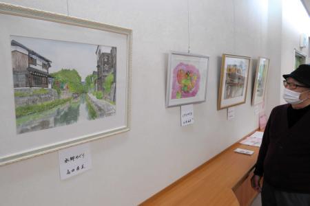 水彩で身近な題材描く 明石の絵画教室が作品展 おでかけトピック 兵庫おでかけプラス 神戸新聞next