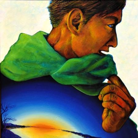 独特画法で心を表現 堀光美術館で神戸の女性が作品展 おでかけトピック 兵庫おでかけプラス 神戸新聞next