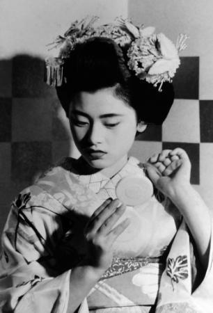 小磯良平【舞妓】現代日本洋画壇複製 （小磯良平 現代日本素材描