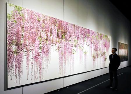 藤の花や自画像 リアルな鉛筆画 神戸で吉村芳生展 おでかけトピック 兵庫おでかけプラス 神戸新聞next